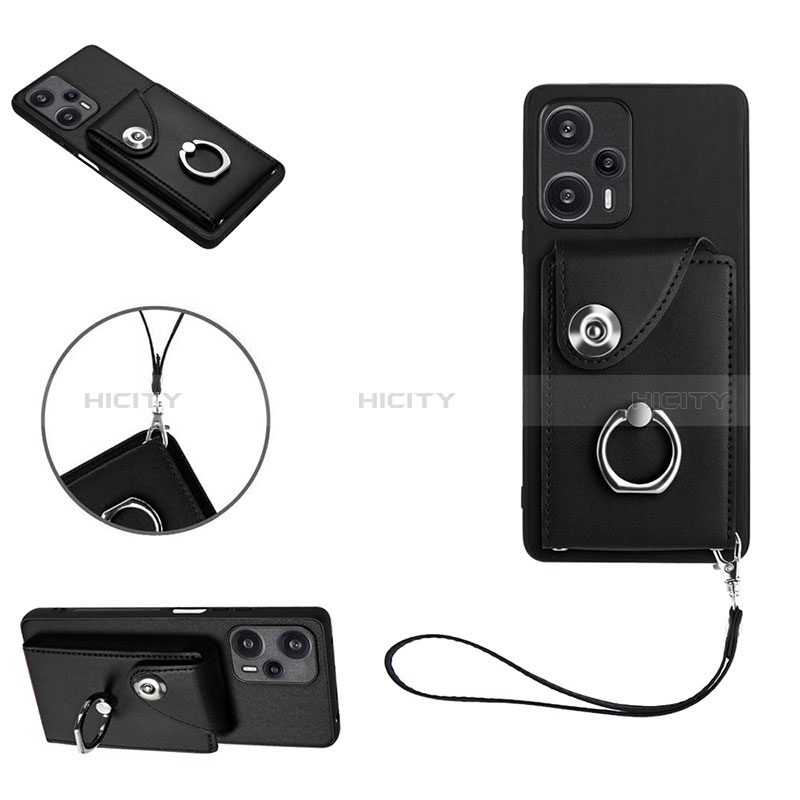 Funda Silicona Goma de Cuero Carcasa BF1 para Xiaomi Poco F5 5G