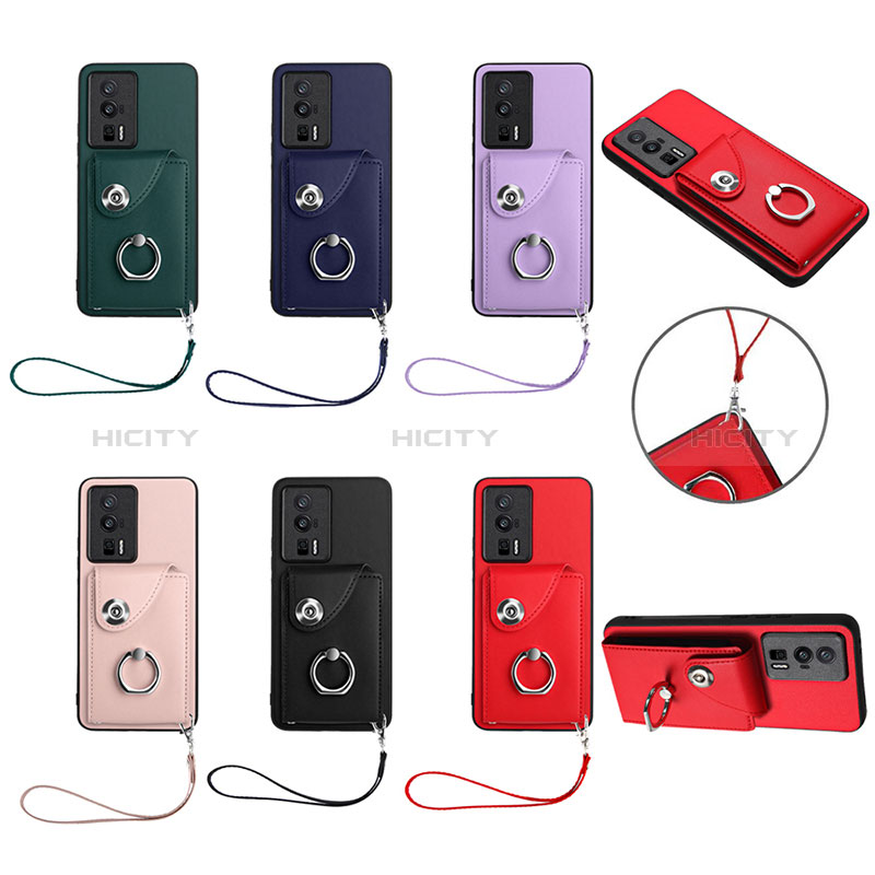 Funda Silicona Goma de Cuero Carcasa BF1 para Xiaomi Redmi K60 5G