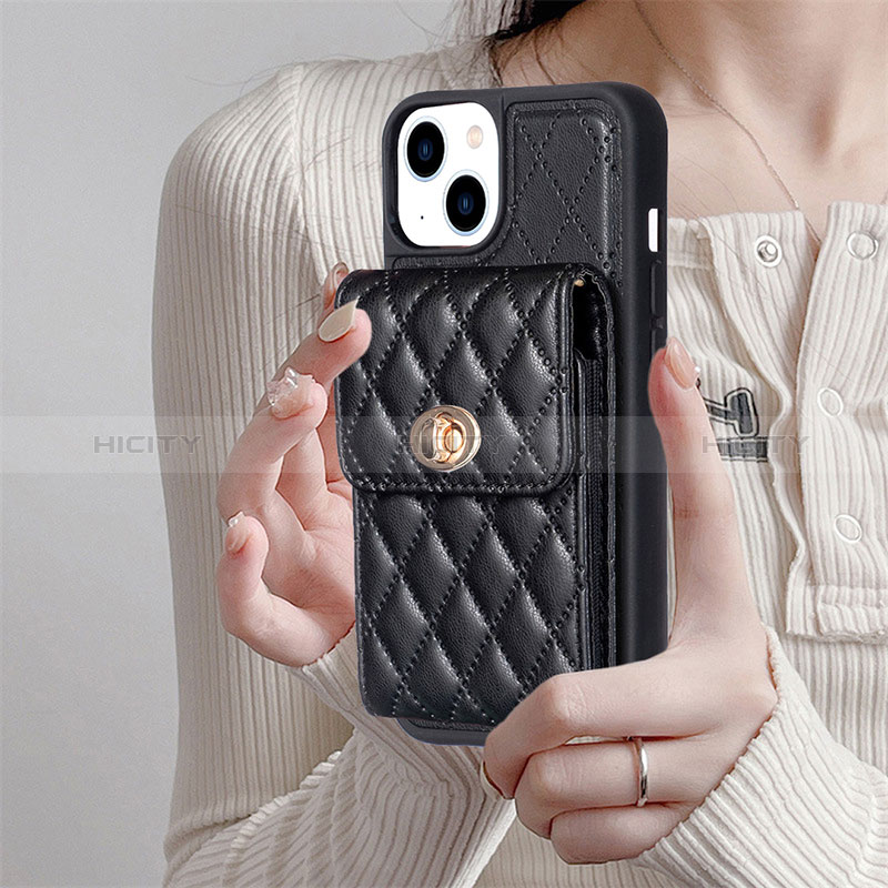 Funda Silicona Goma de Cuero Carcasa BF2 para Apple iPhone 15