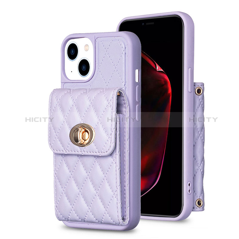 Funda Silicona Goma de Cuero Carcasa BF2 para Apple iPhone 15