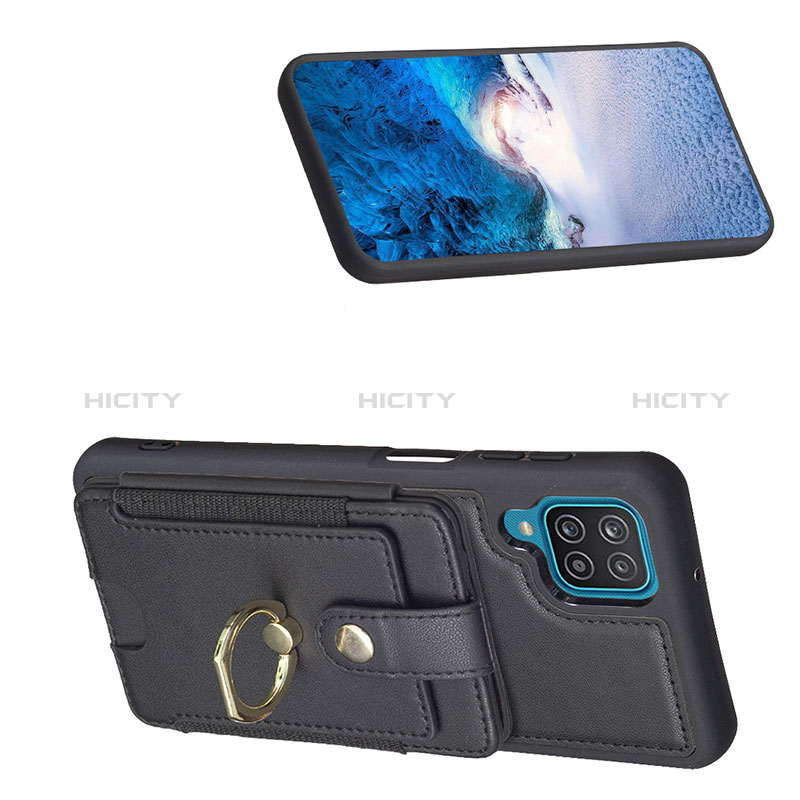 Funda Silicona Goma de Cuero Carcasa BF2 para Samsung Galaxy A12 5G