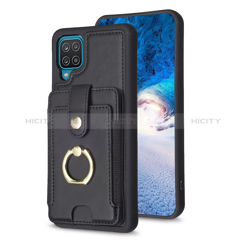 Funda Silicona Goma de Cuero Carcasa BF2 para Samsung Galaxy A12 5G