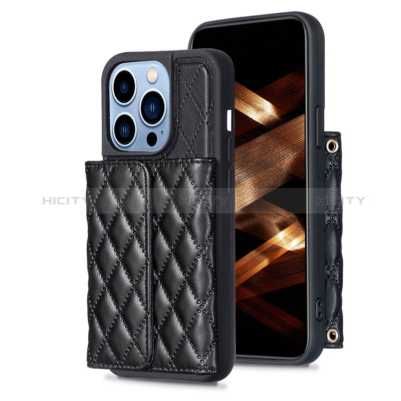 Funda Silicona Goma de Cuero Carcasa BF3 para Apple iPhone 13 Pro