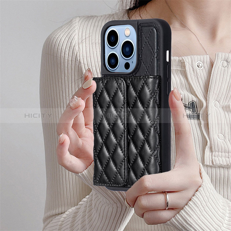 Funda Silicona Goma de Cuero Carcasa BF3 para Apple iPhone 14 Pro