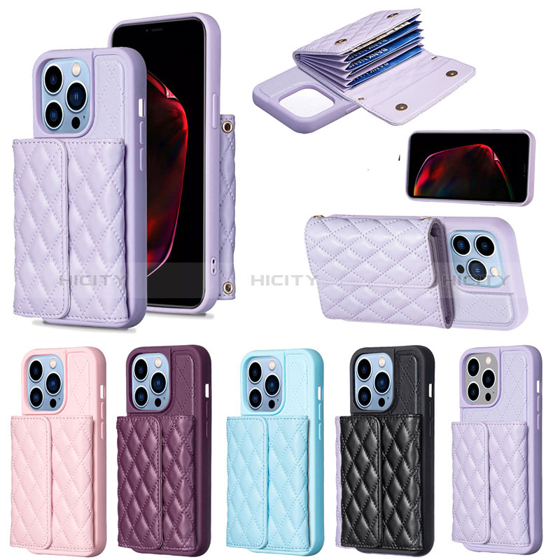 Funda Silicona Goma de Cuero Carcasa BF3 para Apple iPhone 14 Pro