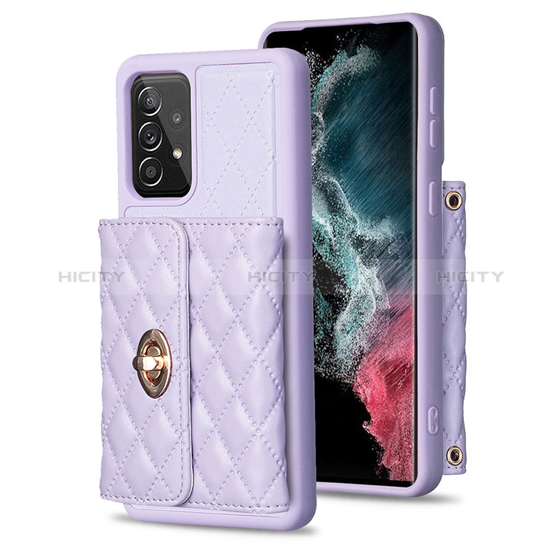 Funda Silicona Goma de Cuero Carcasa BF3 para Samsung Galaxy A52 5G