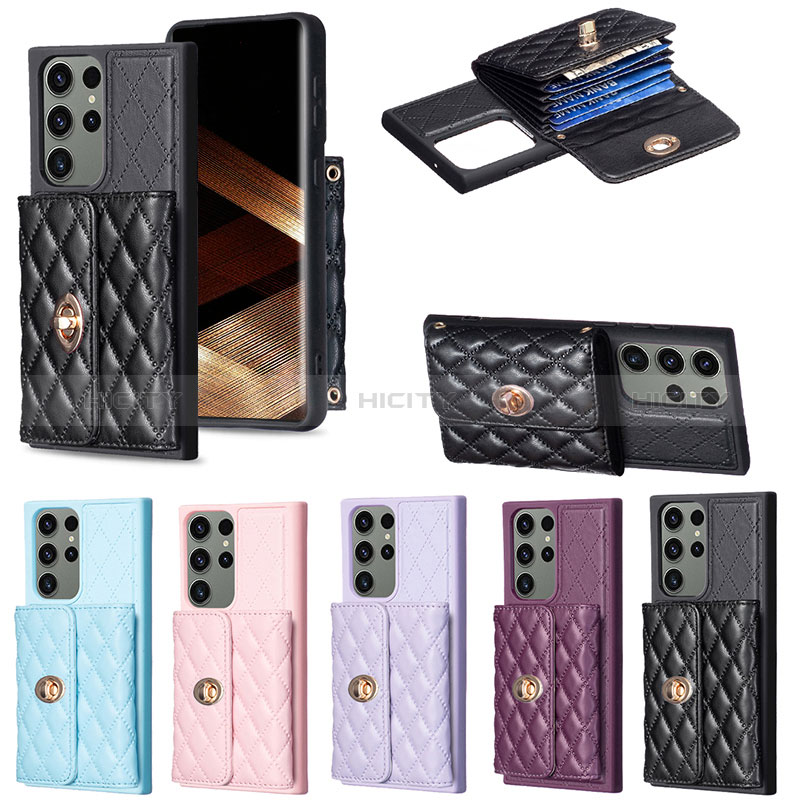 Funda Silicona Goma de Cuero Carcasa BF3 para Samsung Galaxy S24 Ultra 5G