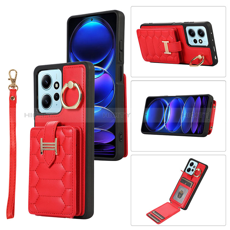 Funda Silicona Goma de Cuero Carcasa BF3 para Xiaomi Redmi Note 12 4G