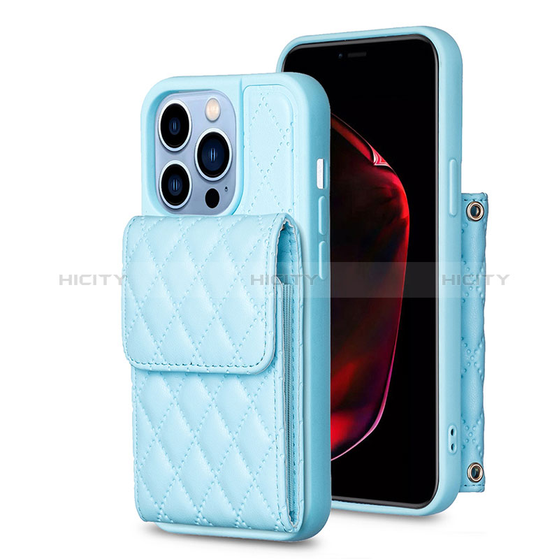 Funda Silicona Goma de Cuero Carcasa BF4 para Apple iPhone 13 Pro