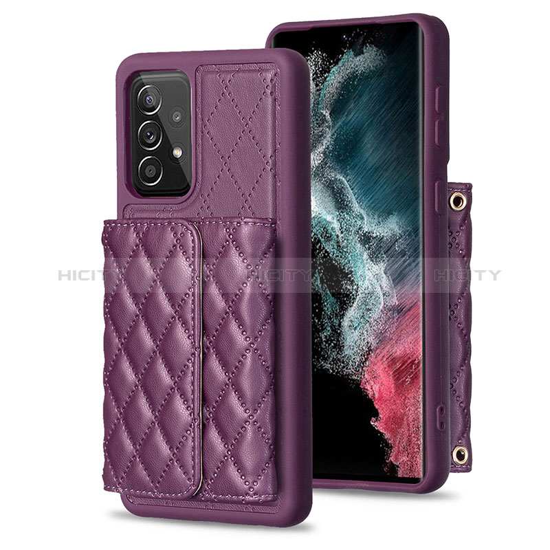 Funda Silicona Goma de Cuero Carcasa BF4 para Samsung Galaxy A52 4G