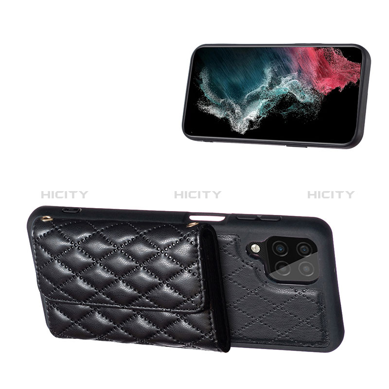 Funda Silicona Goma de Cuero Carcasa BF5 para Samsung Galaxy A12