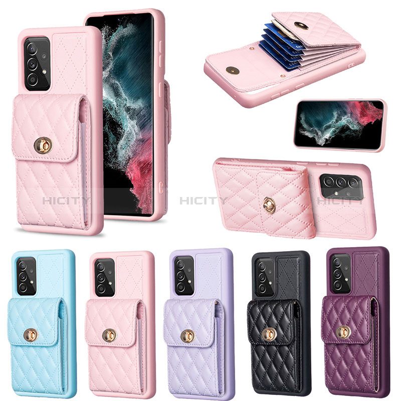 Funda Silicona Goma de Cuero Carcasa BF5 para Samsung Galaxy A52 4G