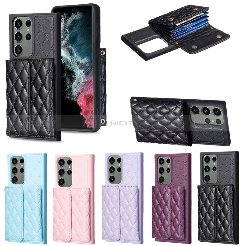 Funda Silicona Goma de Cuero Carcasa BF5 para Samsung Galaxy S24 Ultra 5G