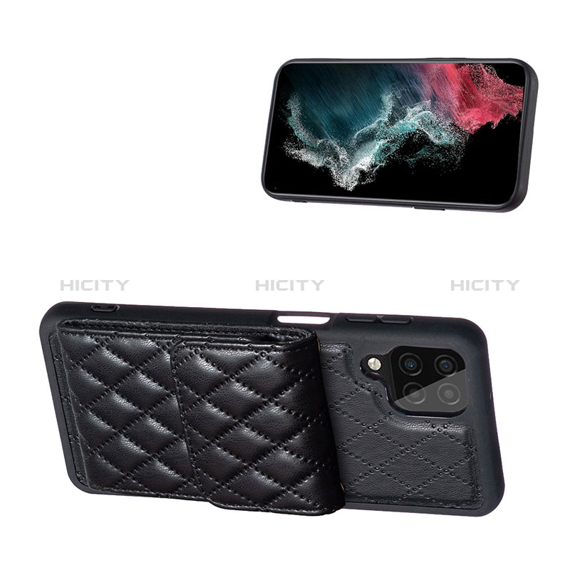 Funda Silicona Goma de Cuero Carcasa BF6 para Samsung Galaxy A12