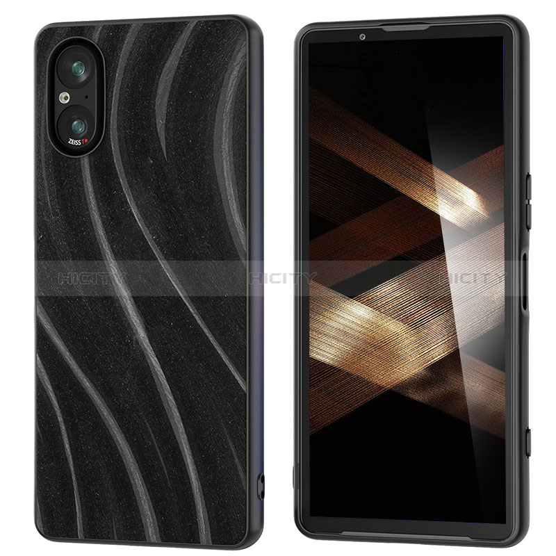 Funda Silicona Goma de Cuero Carcasa BH1 para Sony Xperia 5 V