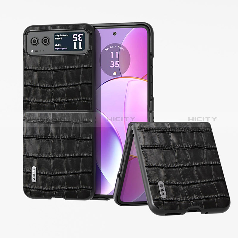 Funda Silicona Goma de Cuero Carcasa BH10 para Motorola Moto Razr 40 5G