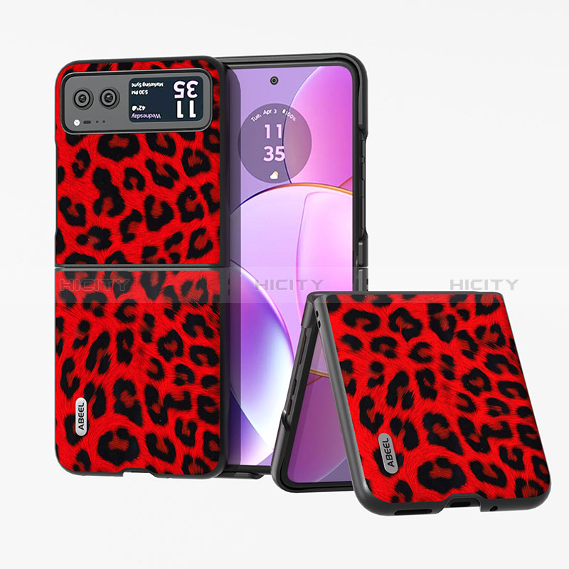 Funda Silicona Goma de Cuero Carcasa BH2 para Motorola Moto Razr 40 5G