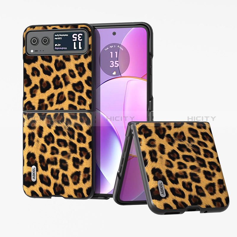 Funda Silicona Goma de Cuero Carcasa BH2 para Motorola Moto Razr 40 5G