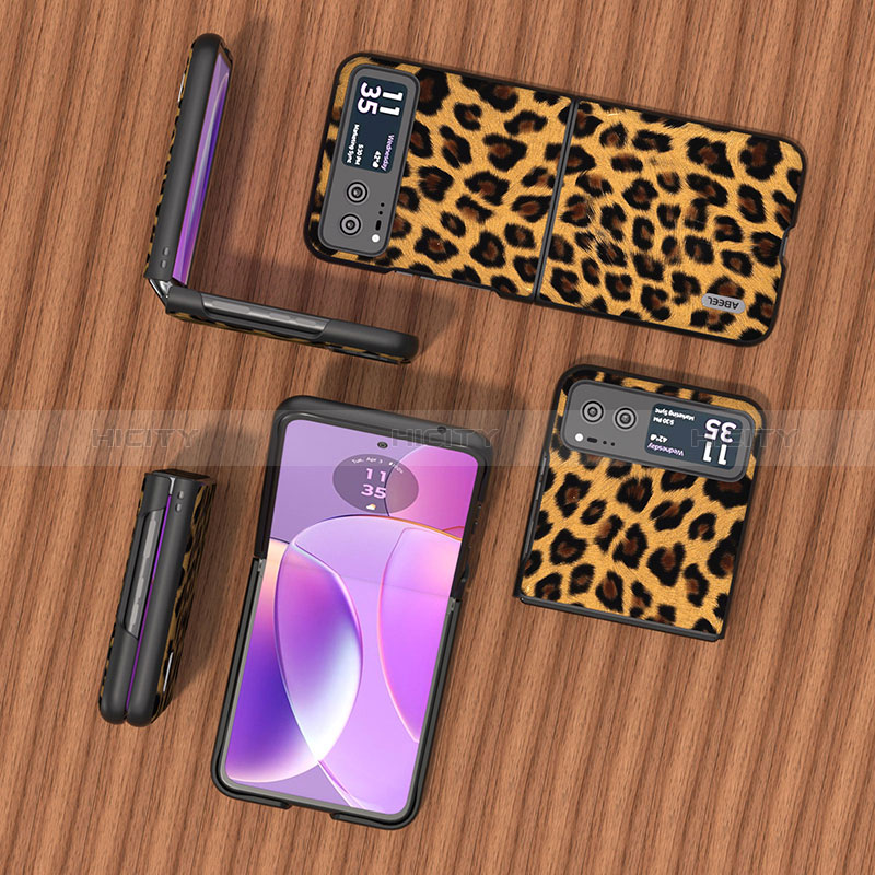 Funda Silicona Goma de Cuero Carcasa BH2 para Motorola Moto Razr 40 5G