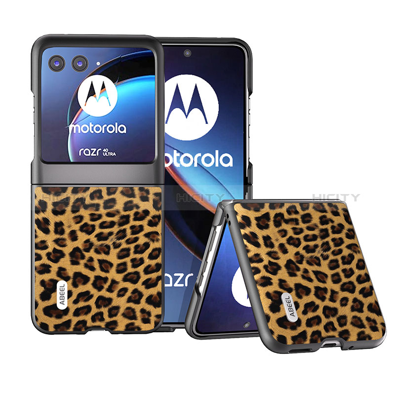 Funda Silicona Goma de Cuero Carcasa BH2 para Motorola Moto Razr 40 Ultra 5G