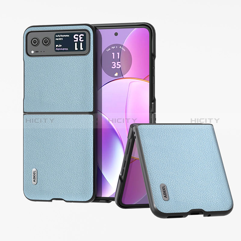 Funda Silicona Goma de Cuero Carcasa BH3 para Motorola Moto Razr 40 5G