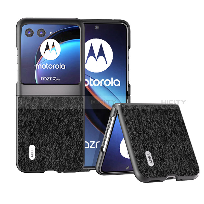 Funda Silicona Goma de Cuero Carcasa BH3 para Motorola Moto Razr 40 Ultra 5G