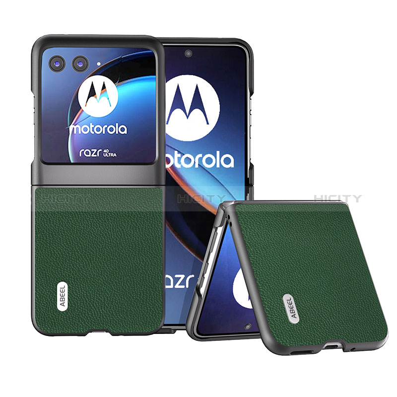 Funda Silicona Goma de Cuero Carcasa BH3 para Motorola Moto Razr 40 Ultra 5G