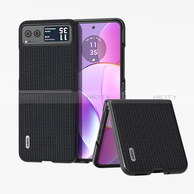 Funda Silicona Goma de Cuero Carcasa BH4 para Motorola Moto Razr 40 5G