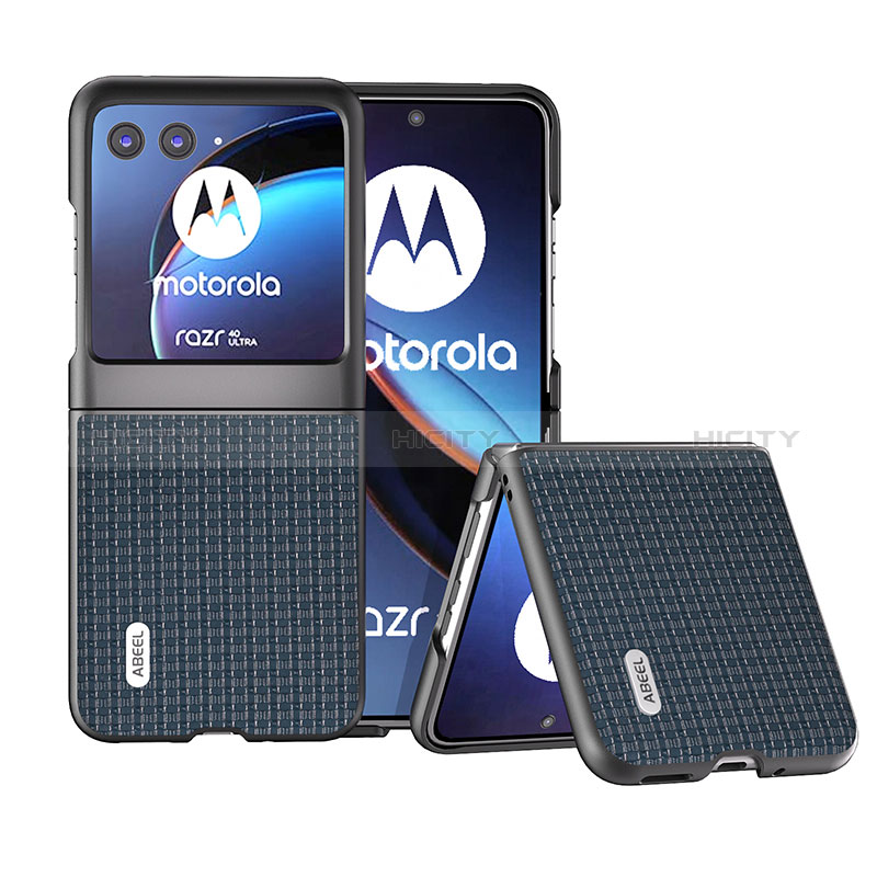 Funda Silicona Goma de Cuero Carcasa BH4 para Motorola Moto Razr 40 Ultra 5G