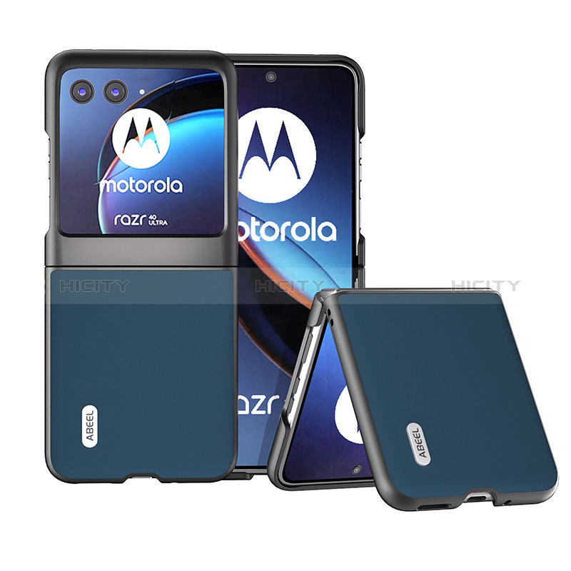 Funda Silicona Goma de Cuero Carcasa BH5 para Motorola Moto Razr 40 Ultra 5G