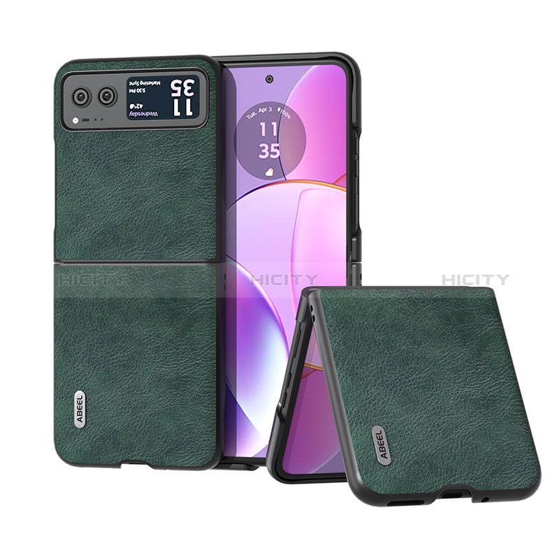 Funda Silicona Goma de Cuero Carcasa BH7 para Motorola Moto Razr 40 5G