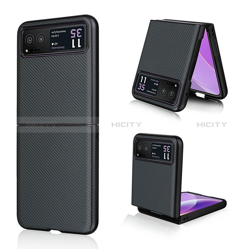 Funda Silicona Goma de Cuero Carcasa BY1 para Motorola Moto Razr 40 5G