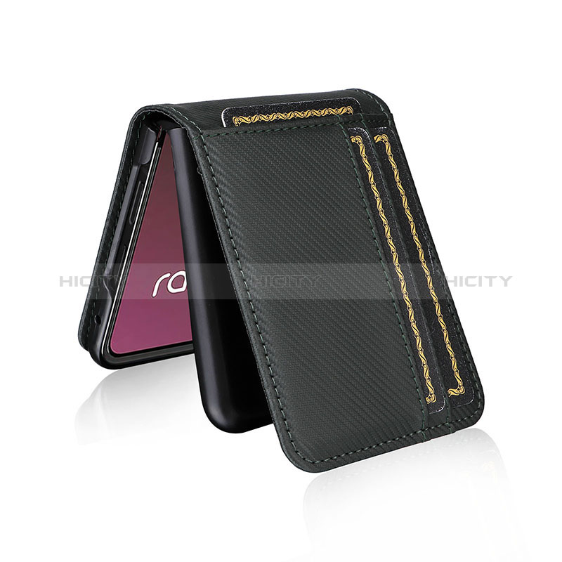 Funda Silicona Goma de Cuero Carcasa BY1 para Motorola Moto Razr 40 Ultra 5G