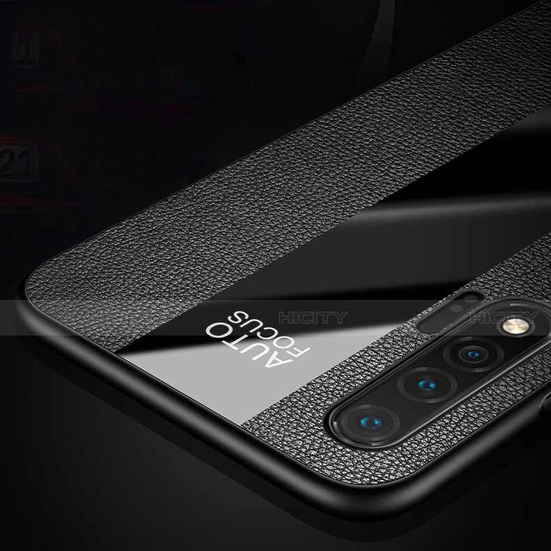 Funda Silicona Goma de Cuero Carcasa con Magnetico Anillo de dedo Soporte T02 para Huawei Nova 6