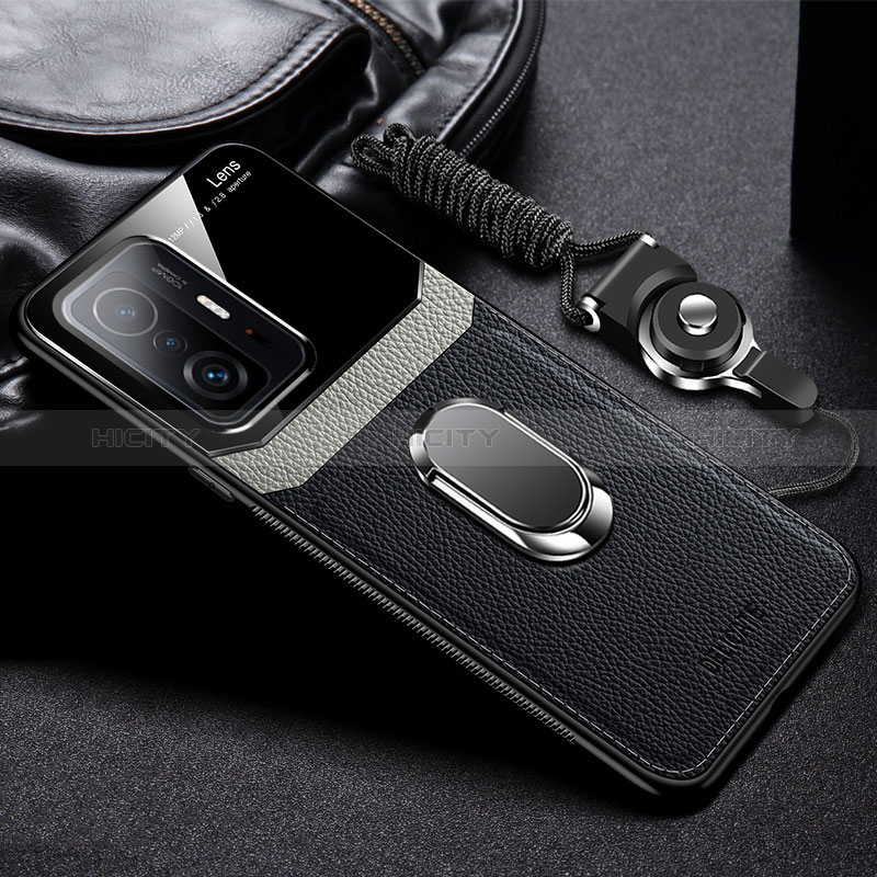 Funda Silicona Goma de Cuero Carcasa con Magnetico FL2 para Xiaomi Mi 11T 5G