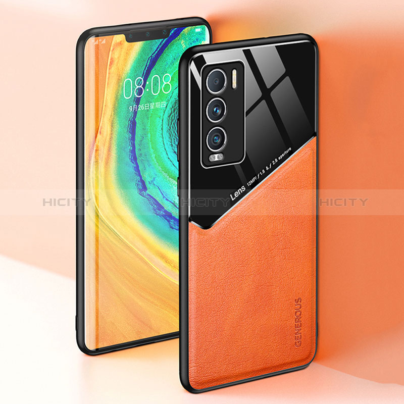 Funda Silicona Goma de Cuero Carcasa con Magnetico para Realme GT Master Explorer 5G