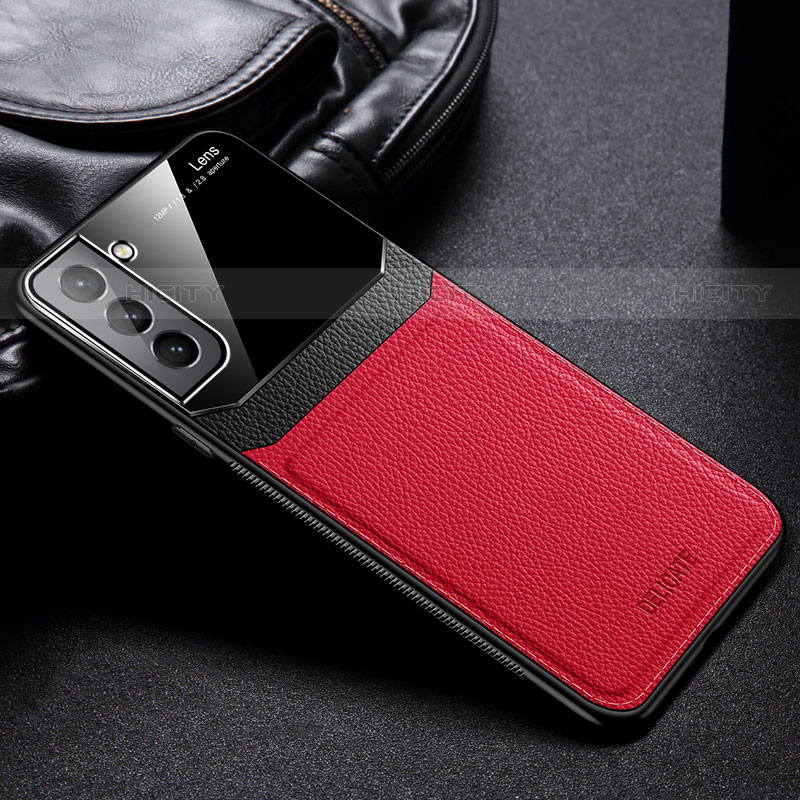 Funda Silicona Goma de Cuero Carcasa con Magnetico para Samsung Galaxy S23 5G