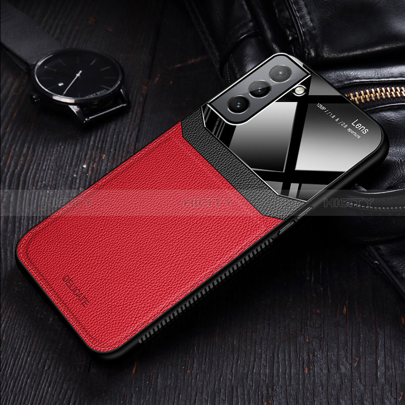 Funda Silicona Goma de Cuero Carcasa con Magnetico para Samsung Galaxy S24 Plus 5G