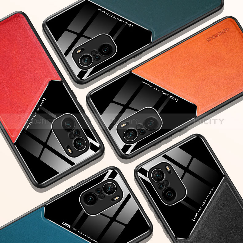 Funda Silicona Goma de Cuero Carcasa con Magnetico para Xiaomi Mi 11i 5G