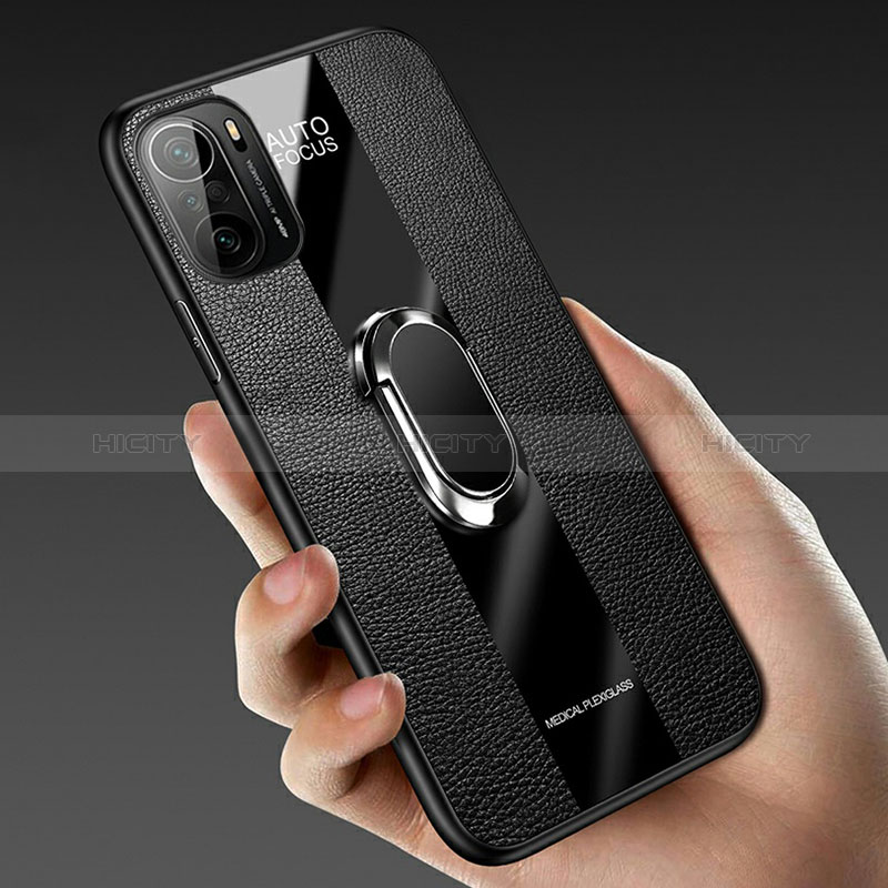 Funda Silicona Goma de Cuero Carcasa con Magnetico S01 para Xiaomi Mi 11i 5G