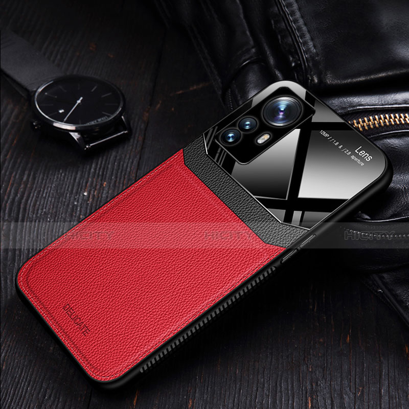 Funda Silicona Goma de Cuero Carcasa con Magnetico S01 para Xiaomi Mi 12 5G