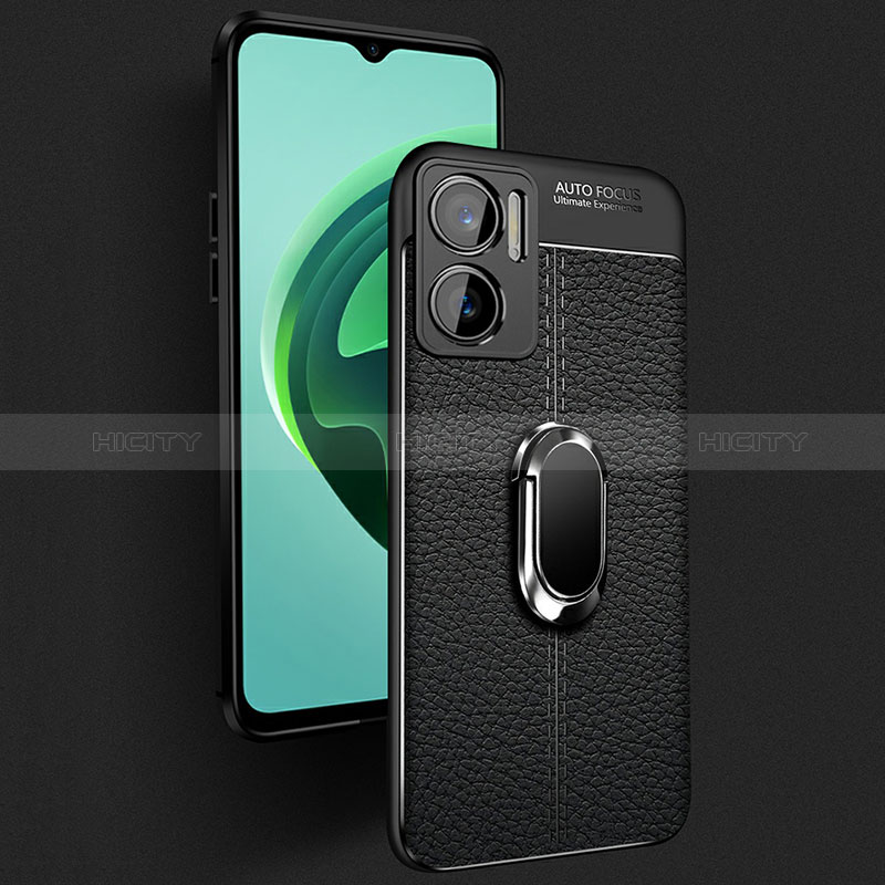 Funda Silicona Goma de Cuero Carcasa con Magnetico S01 para Xiaomi Redmi 10 5G