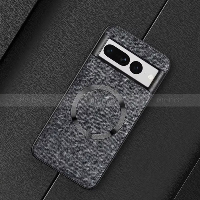 Funda Silicona Goma de Cuero Carcasa con Magnetico TB1 para Google Pixel 7 Pro 5G