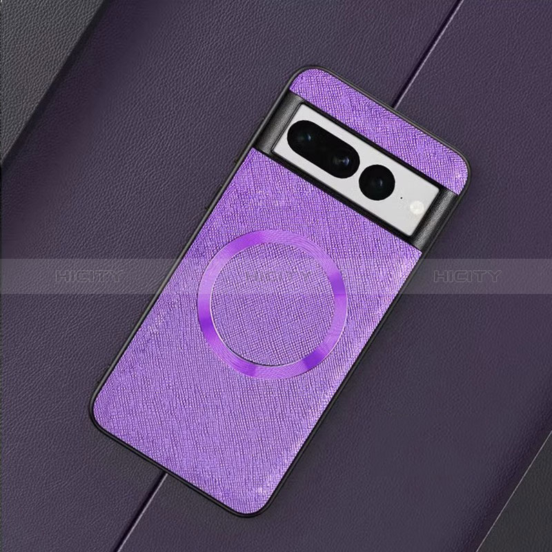 Funda Silicona Goma de Cuero Carcasa con Magnetico TB1 para Google Pixel 7 Pro 5G