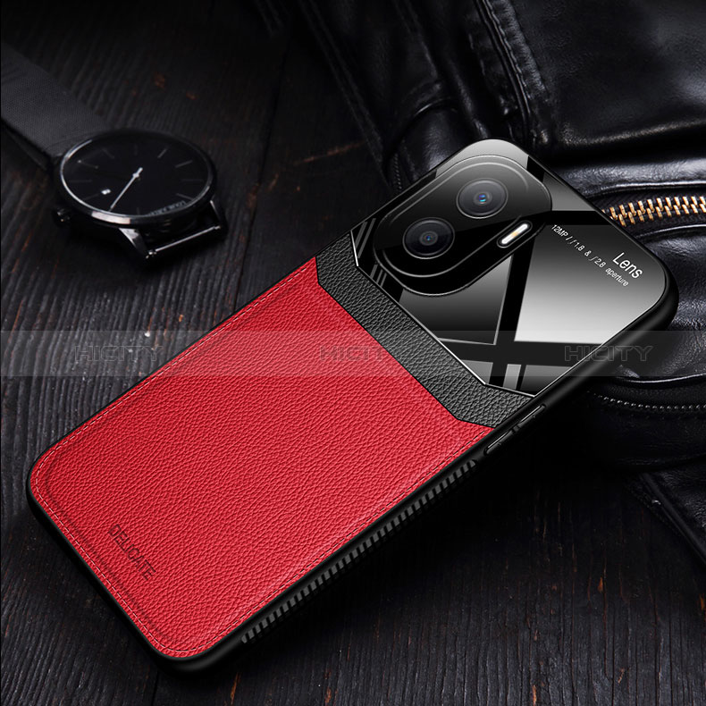 Funda Silicona Goma de Cuero Carcasa FL1 para Huawei Honor X40i 5G