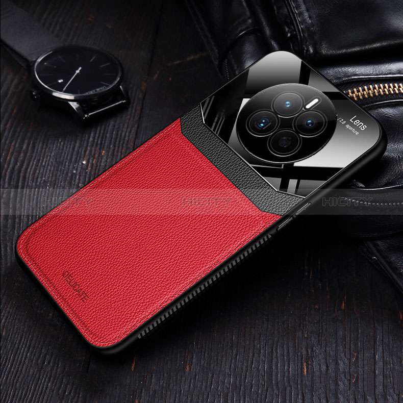 Funda Silicona Goma de Cuero Carcasa FL1 para Huawei Mate 50E