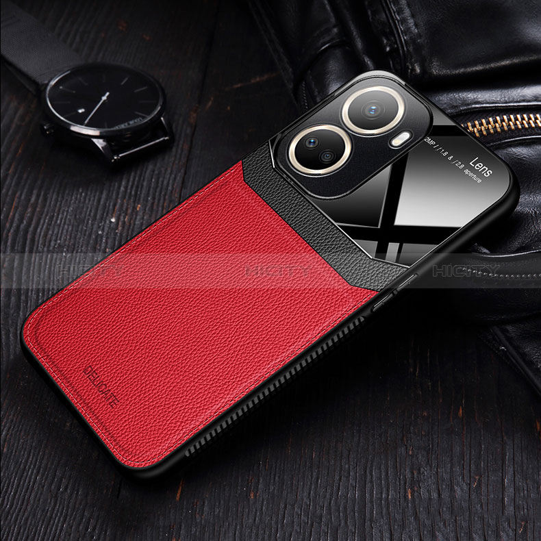 Funda Silicona Goma de Cuero Carcasa FL1 para Huawei Nova 10 SE