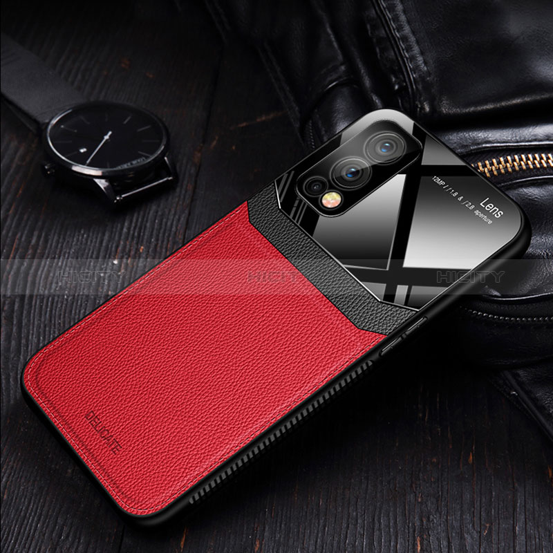 Funda Silicona Goma de Cuero Carcasa FL1 para OnePlus Nord 2 5G