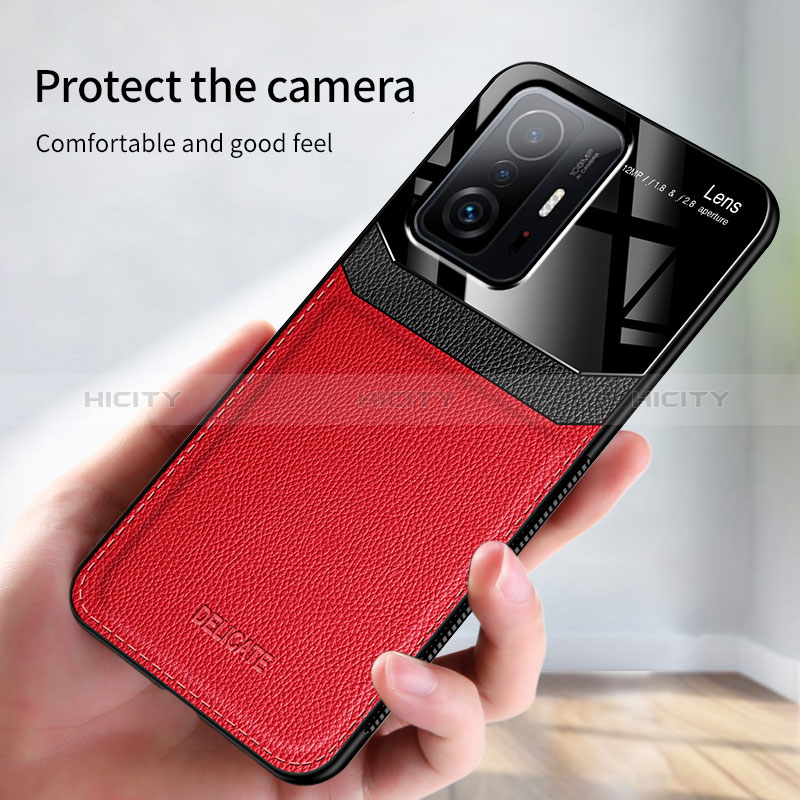 Funda Silicona Goma de Cuero Carcasa FL1 para Xiaomi Mi 11T Pro 5G