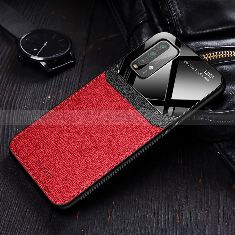 Funda Silicona Goma de Cuero Carcasa FL1 para Xiaomi Redmi 9 Power